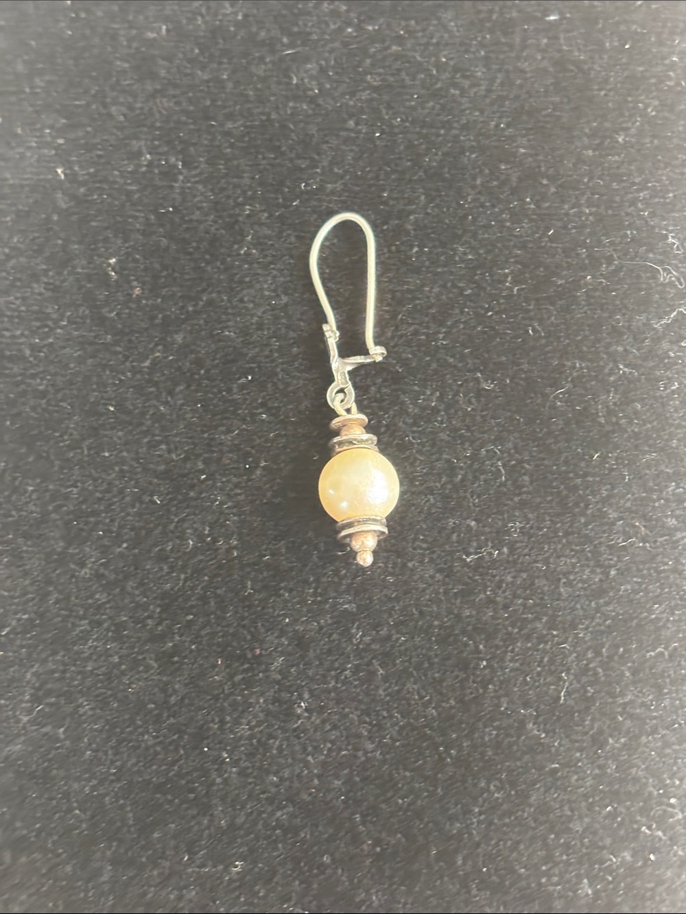 Silpada .925 Sterling Silver Earring Single Replacement W0922